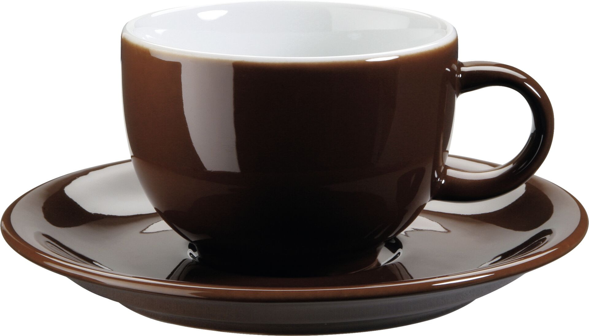 Kaffee-/Cappuccinotasse obere mocca